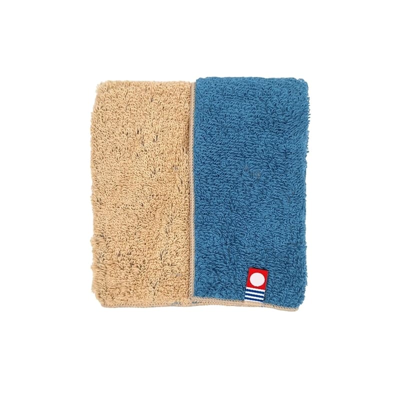 Mini-Wendehandtuch aus Japan - Blau