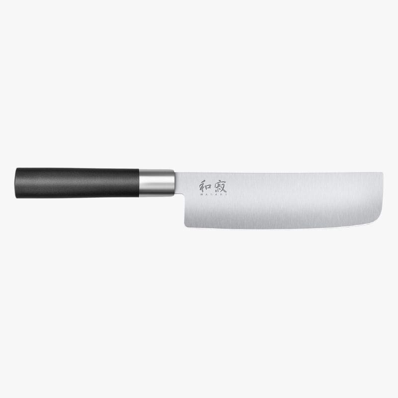 Nakiri-Messer Wasabi Black – 16,5 cm