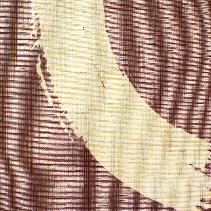Noren Vorhang Enso Braun 85 x 150 cm