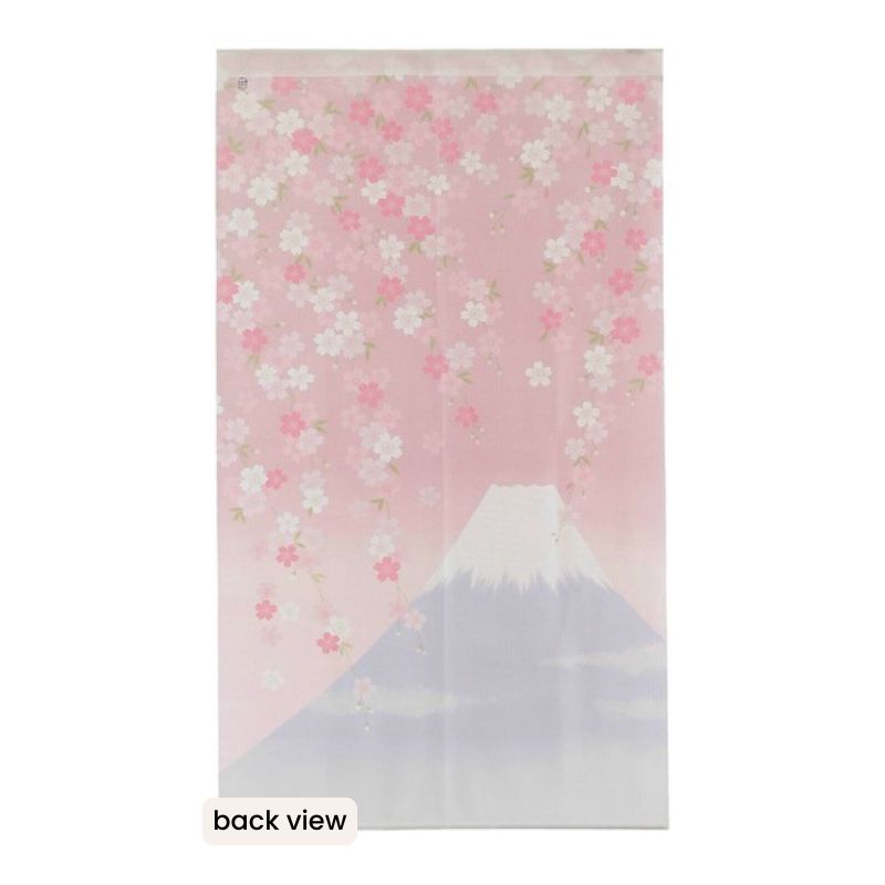 Noren Vorhang - Fuji Sakura 85 x 150 cm