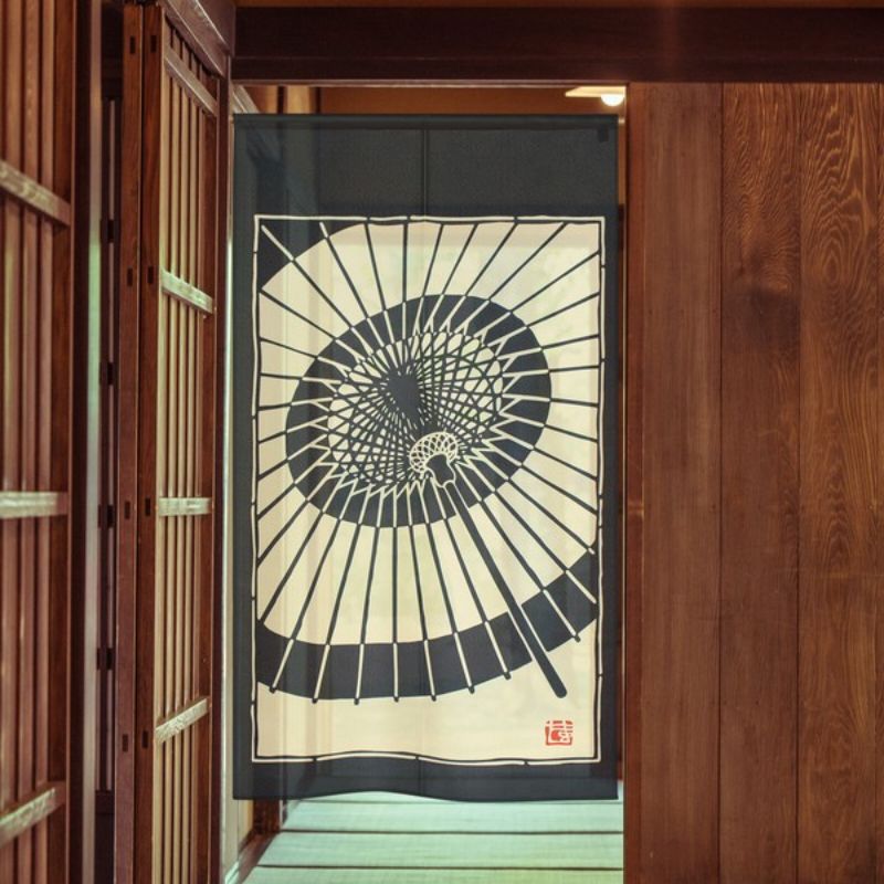 Noren Vorhang Japanischer Sonnenschirm 85 x 150 cm