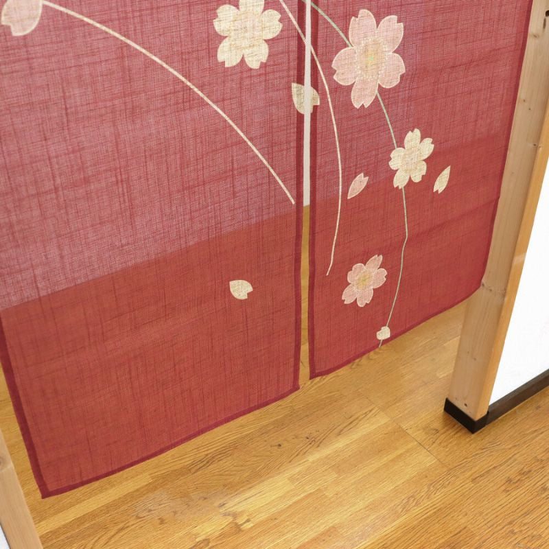Noren Vorhang Sakura-Blume 85 x 150 cm
