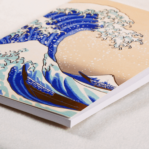 Notizbuch Große Welle von Kanagawa