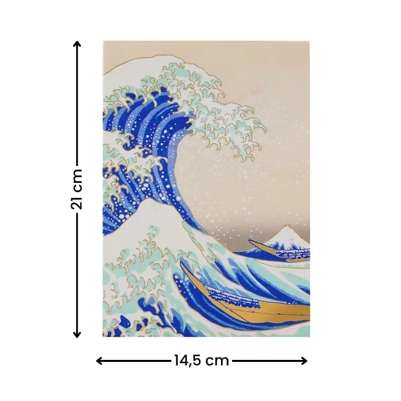 Notizbuch Große Welle von Kanagawa