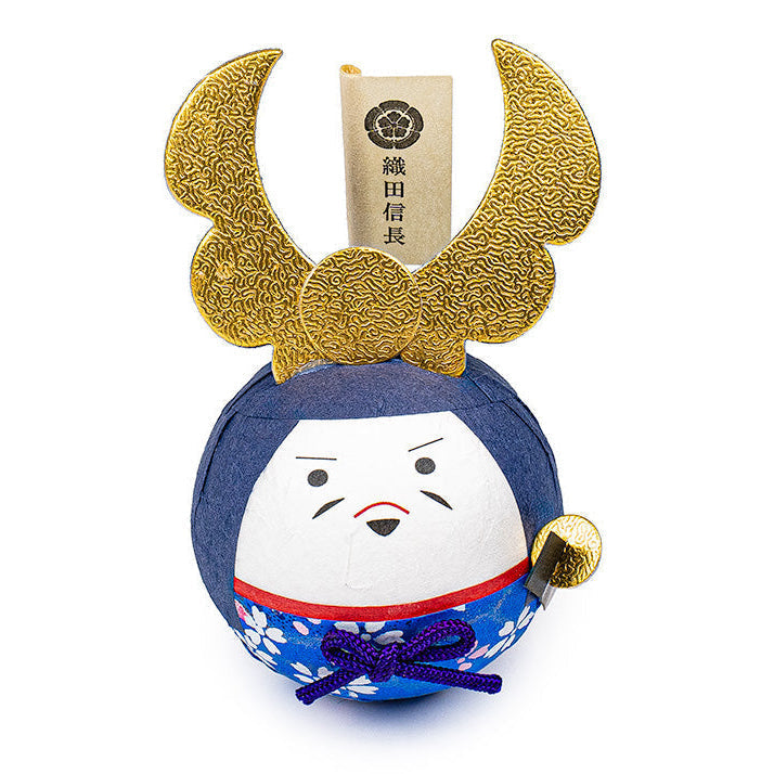 Okiagari Washi Papierfigur - Oda Nobunaga