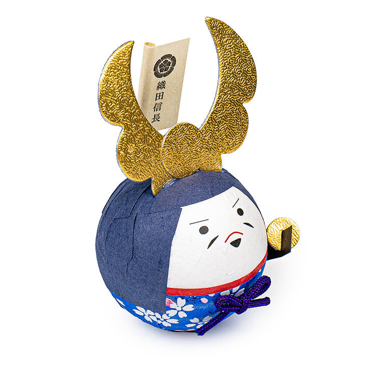 Okiagari Washi Papierfigur - Oda Nobunaga