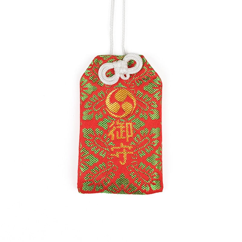 Omamori Japanisch Tomoe Rot