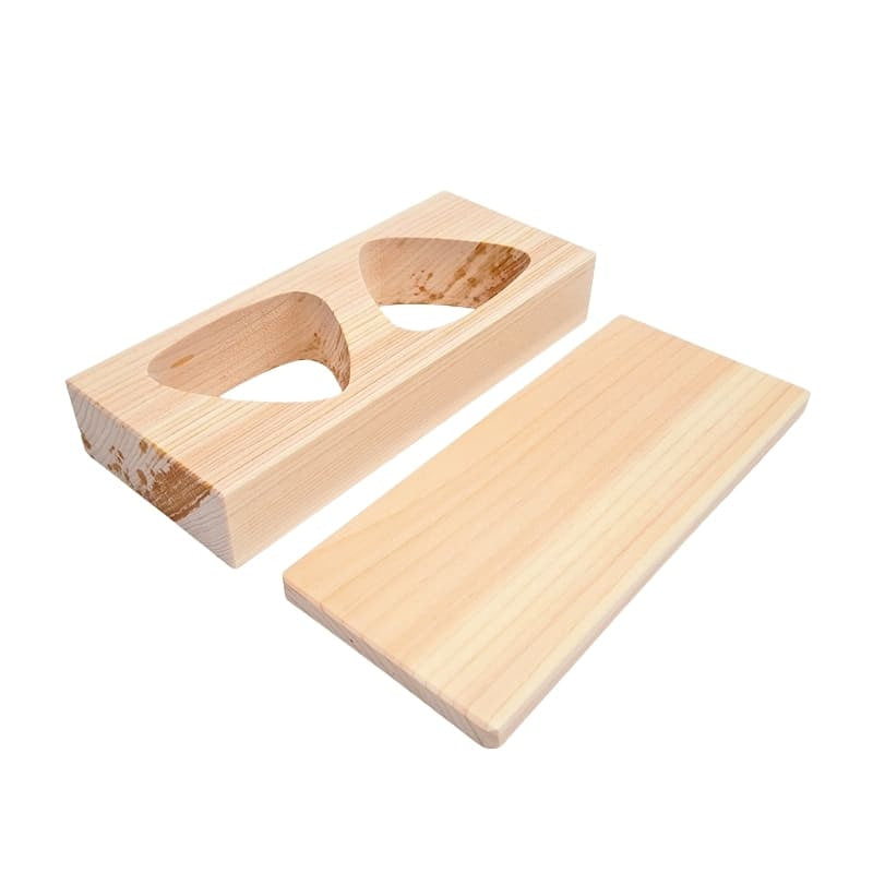 Onigiri-Form Duo Holz Hinoki