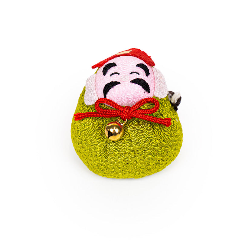Otedama-Puppe Japanisch Chirimen Daikokuten