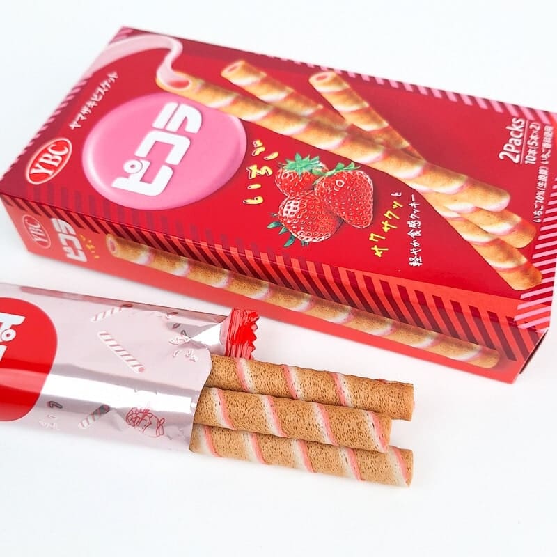 Picola Biskuitrollen – Erdbeere