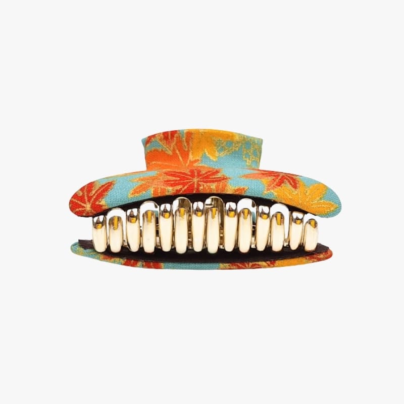 Japanische Stoff-Haarklammern Momiji