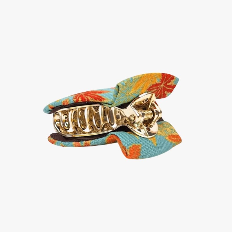 Japanische Stoff-Haarklammern Momiji