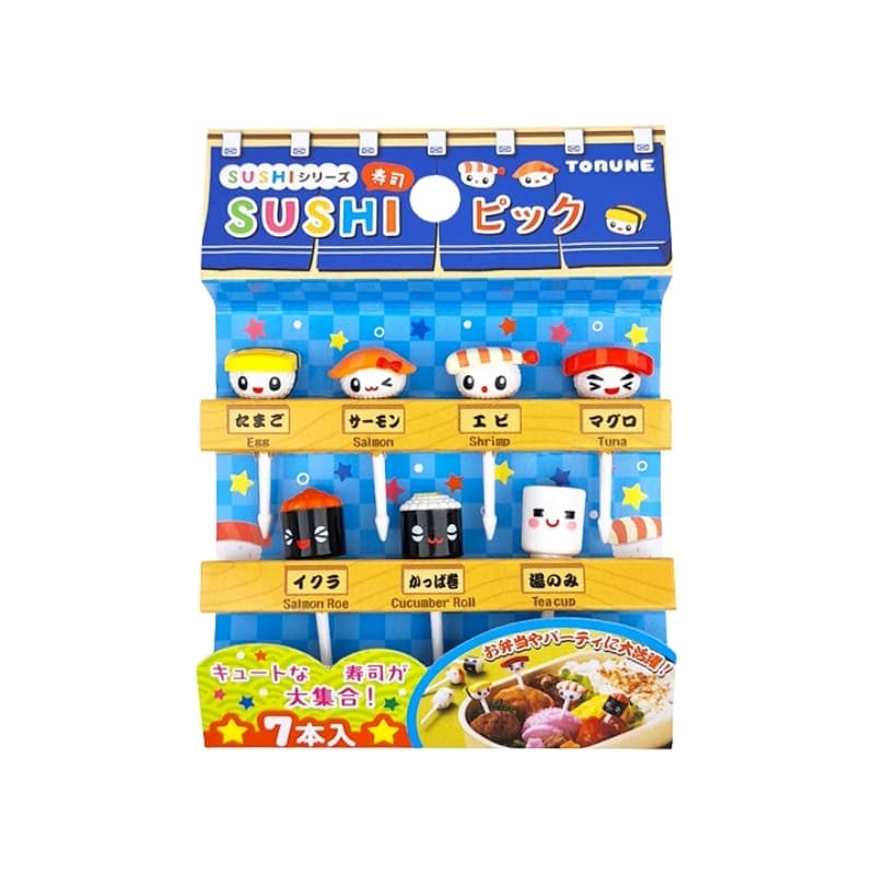 Piques à Bento Sushi Kawaii