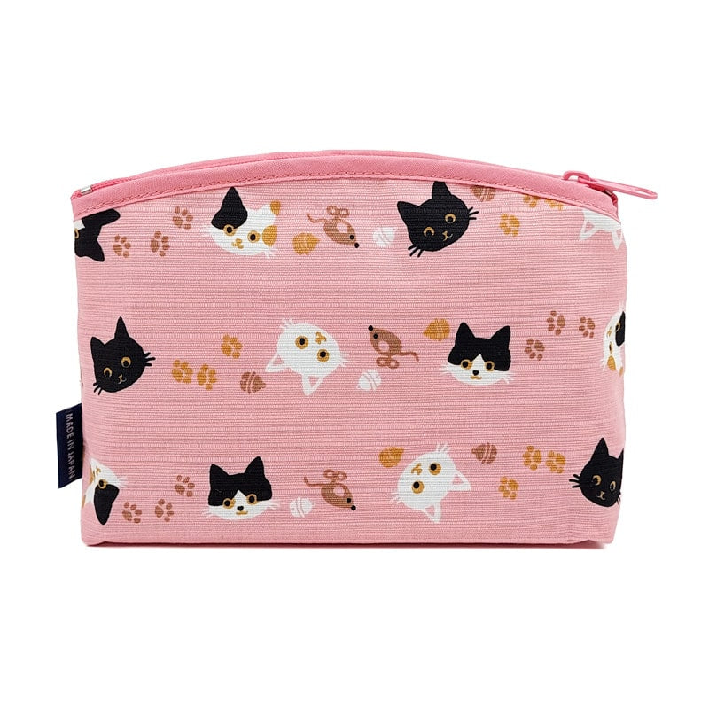 Japanische Mappe Katze Rosa