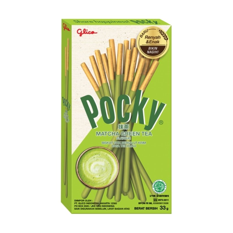 Pocky Biscuits Milky Matcha