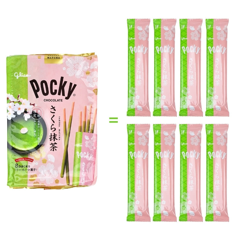 Pocky Keks-Stick Sakura Matcha
