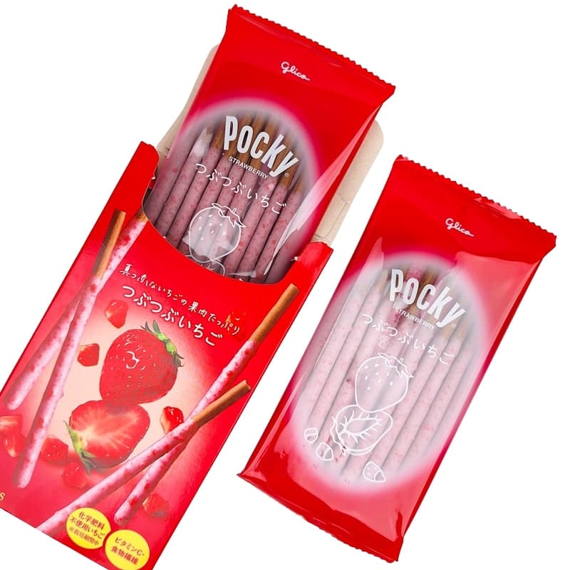 Pocky Schokolade und Erdbeere