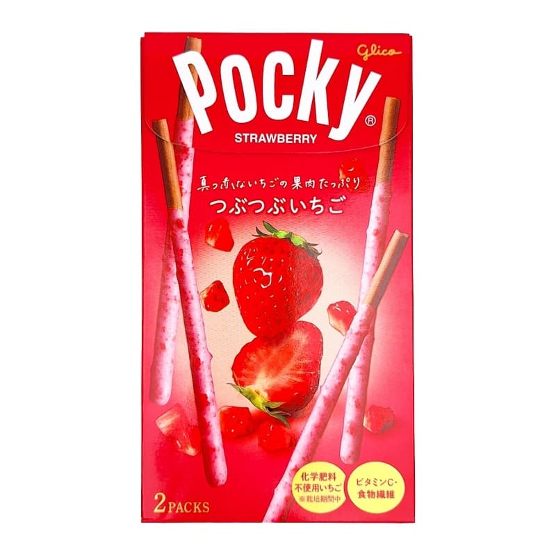 Pocky Schokolade und Erdbeere