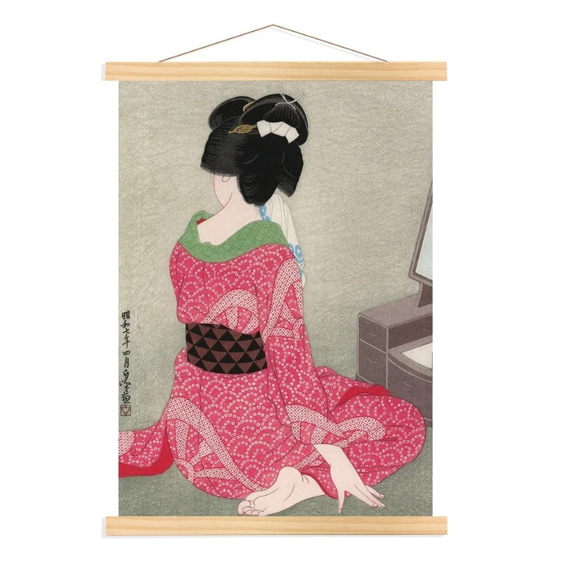 Poster Japan - Frau