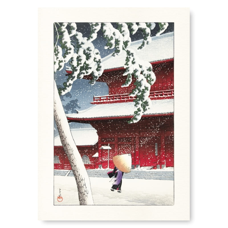 Poster - Temple Zojo A3