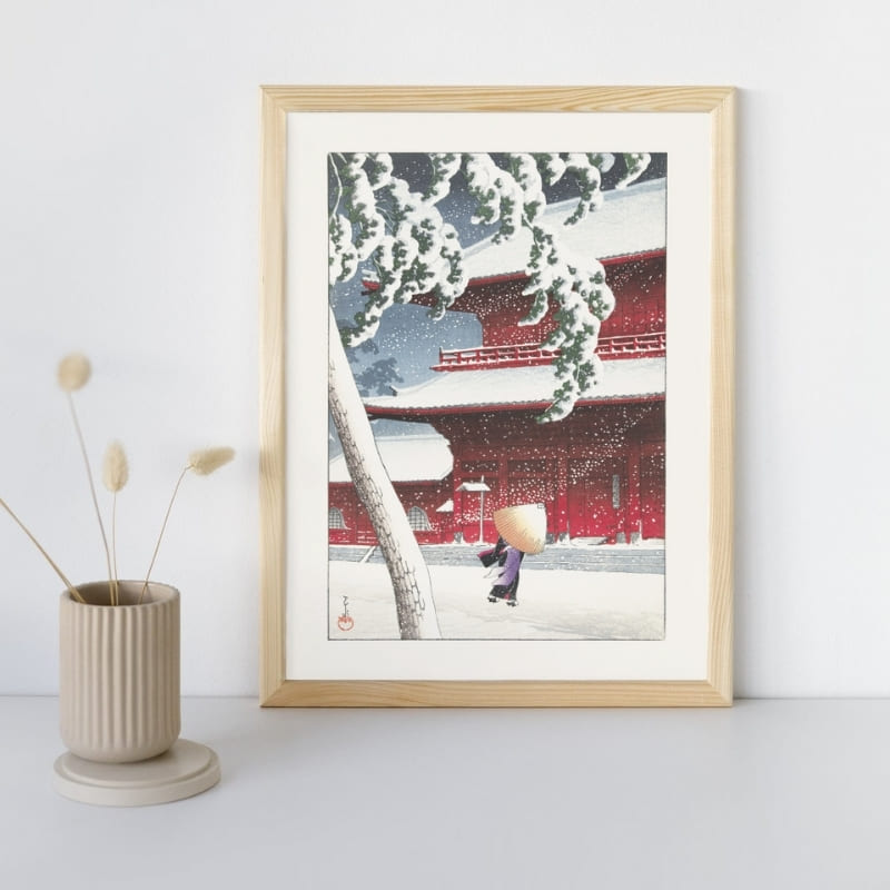 Poster - Temple Zojo A3