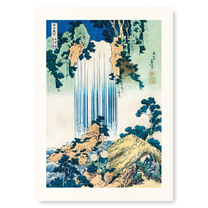 Poster - Wasserfall von Yoro A3