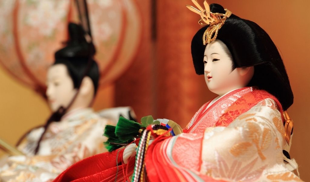 japanische Hina Puppe