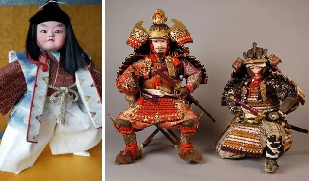 japanische Musha Puppe