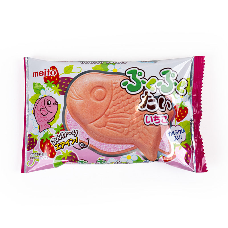 Puku Puku Taiyaki Waffel – Erdbeere