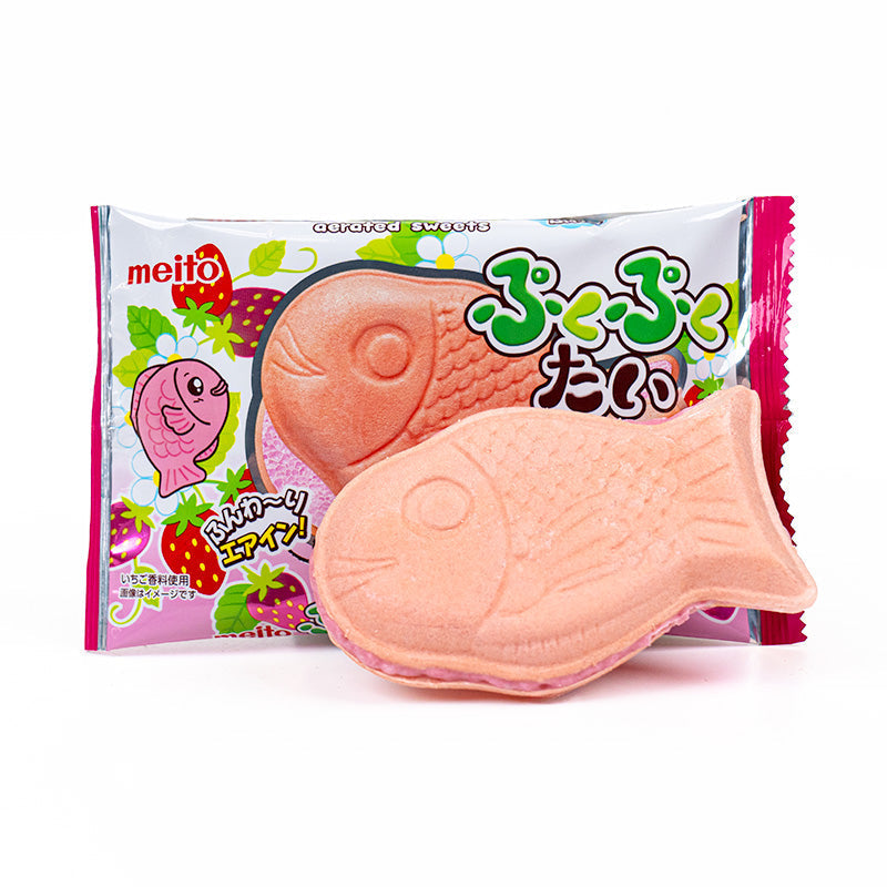 Puku Puku Taiyaki Waffel – Erdbeere