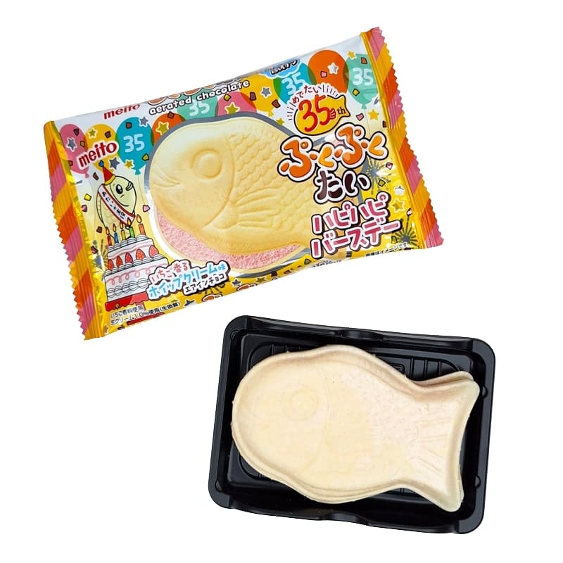 Puku Puku Waffel-Taiyaki – Choco-Erdbeer