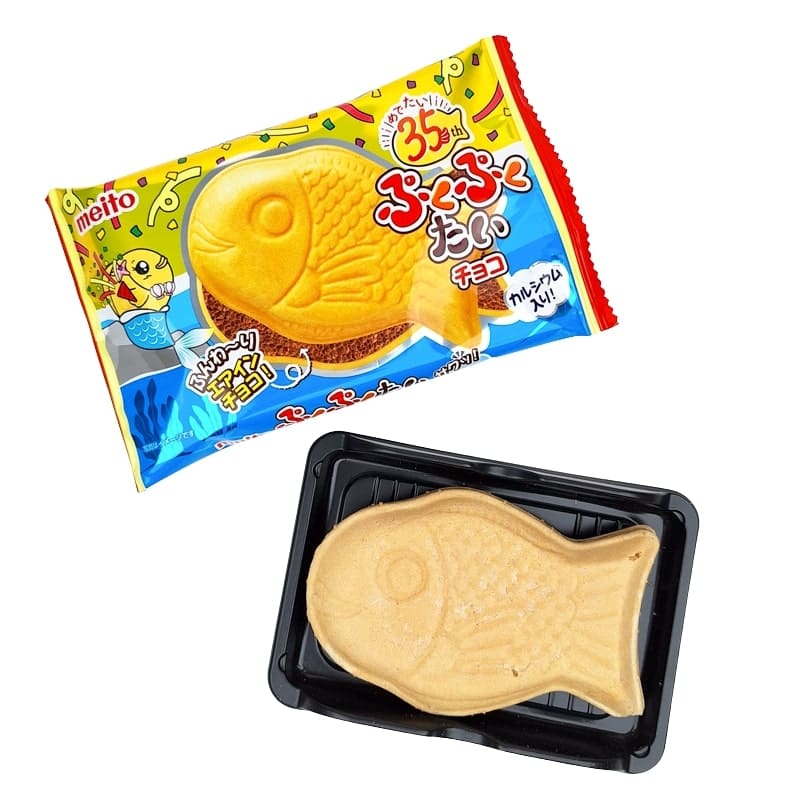 Puku Puku Waffel-Taiyaki – Schokolade