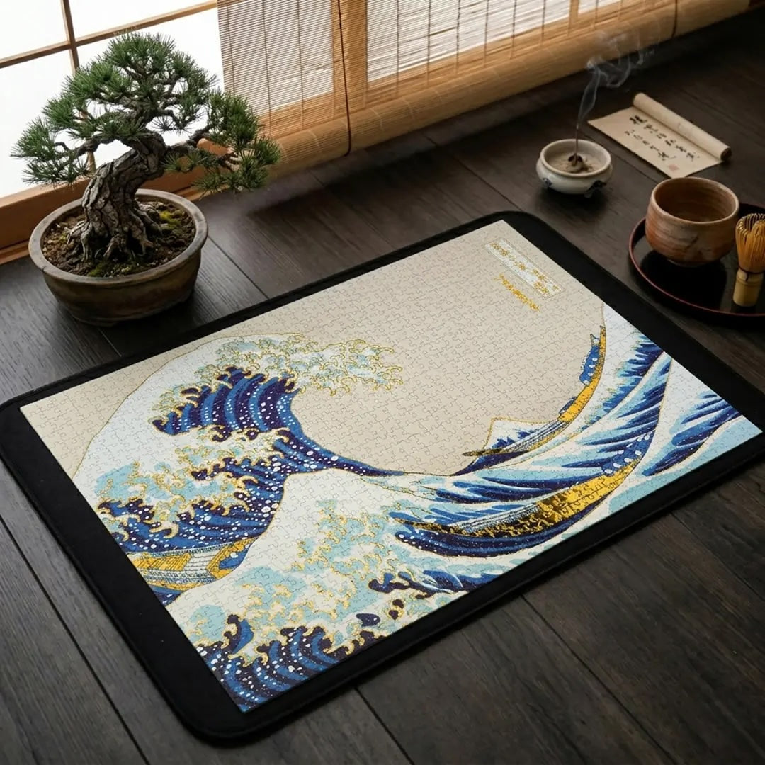 Puzzle Die Große Welle vor Kanagawa - 1000 Teile