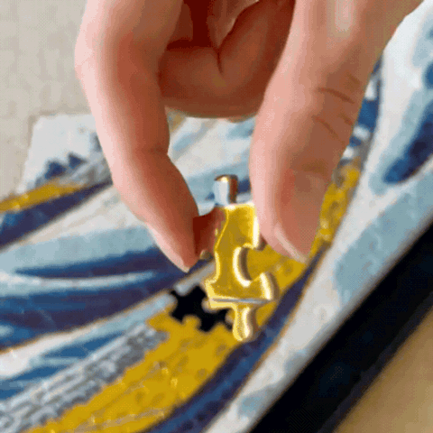 Puzzle Die Große Welle vor Kanagawa - 1000 Teile