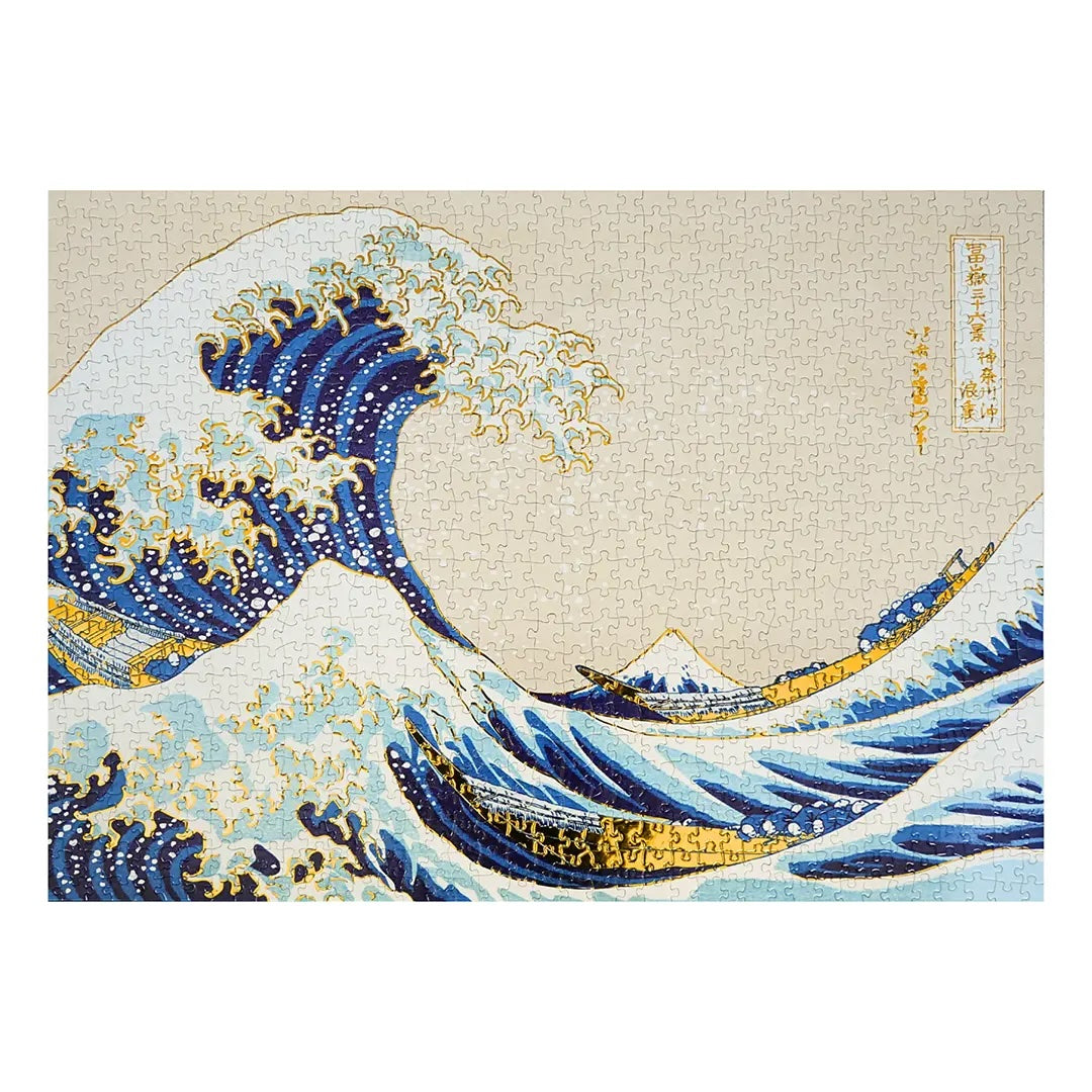 Puzzle Die Große Welle vor Kanagawa - 1000 Teile