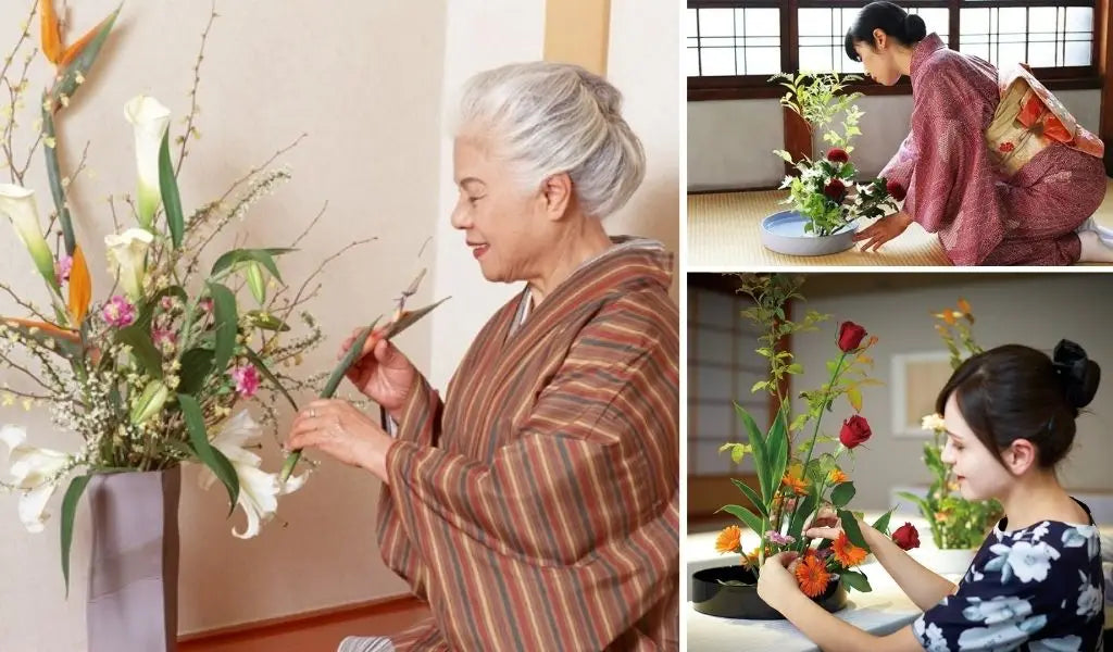 Ikebana herstellen