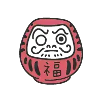 Rosa Keramik-Chinesische Laterne mit schwarzem Innenbereich und roten „福“-Zeichen.