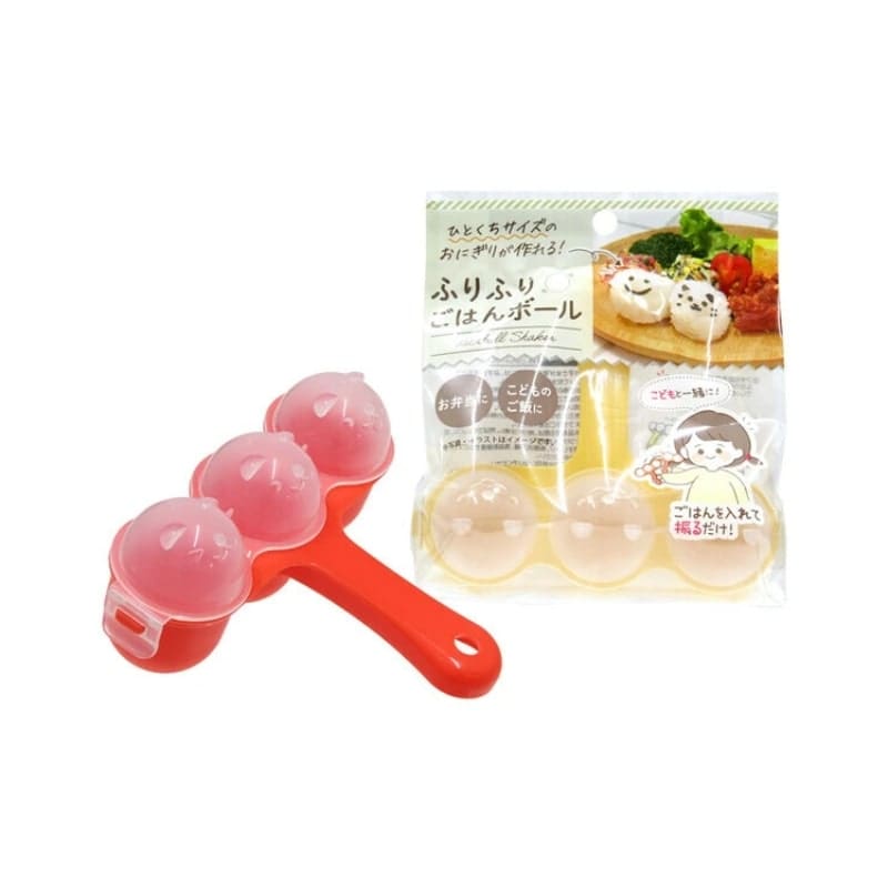 Runde Onigiri-Form zum Schütteln