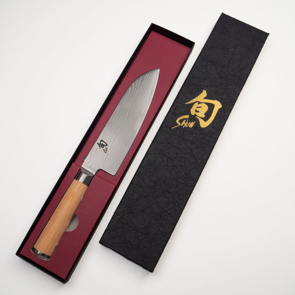 Santokumesser Shun Classic White – 18 cm