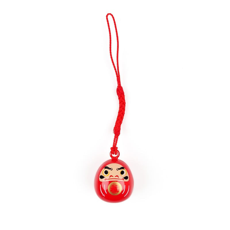 Schlüsselanhänger Glöckchen - Daruma