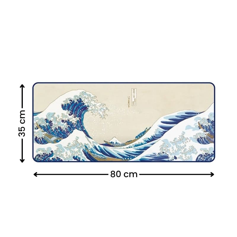 Schreibtischauflage Große Welle von Kanagawa
