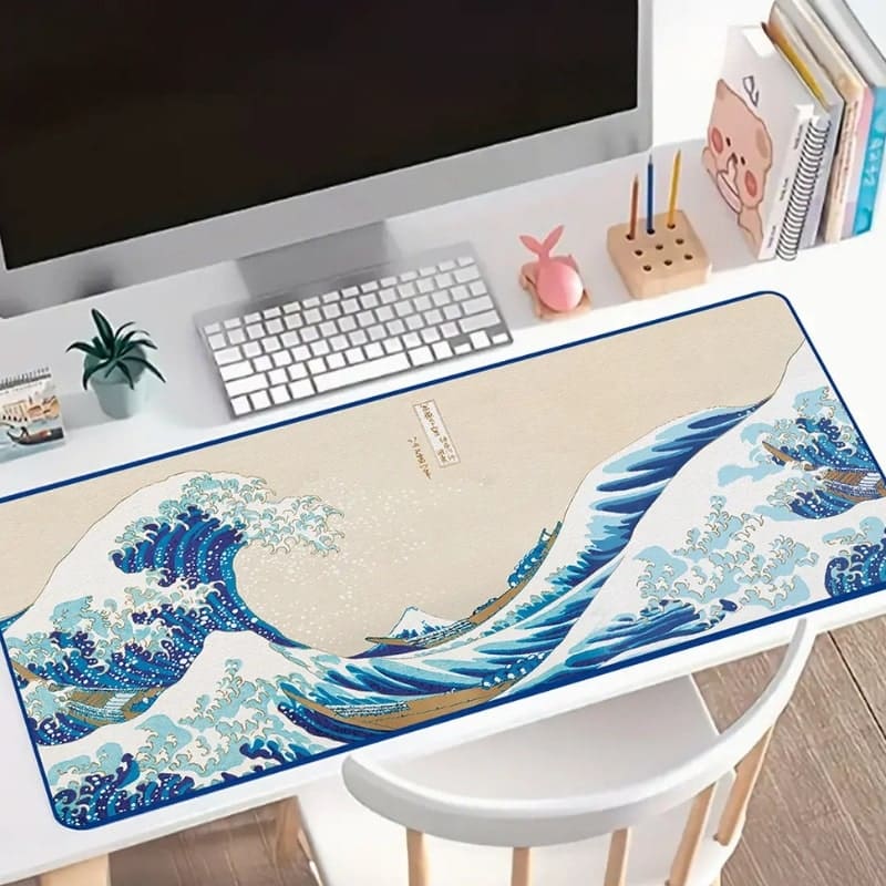 Schreibtischauflage Große Welle von Kanagawa