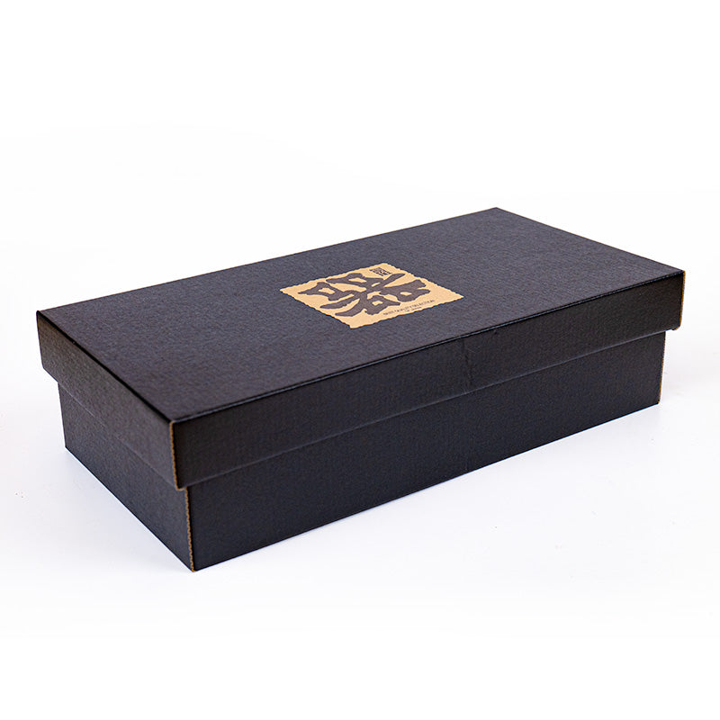 Set 2 japanische Schalen Schwarz-Weiß