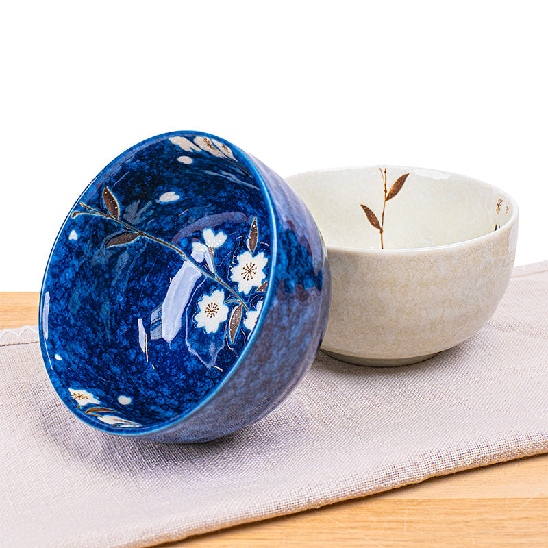 Set 2 kleine japanische Schalen Sakura