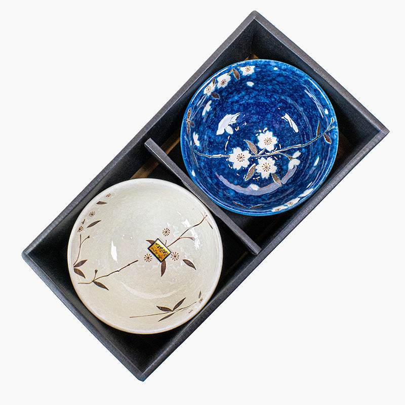 Set 2 kleine japanische Schalen Sakura