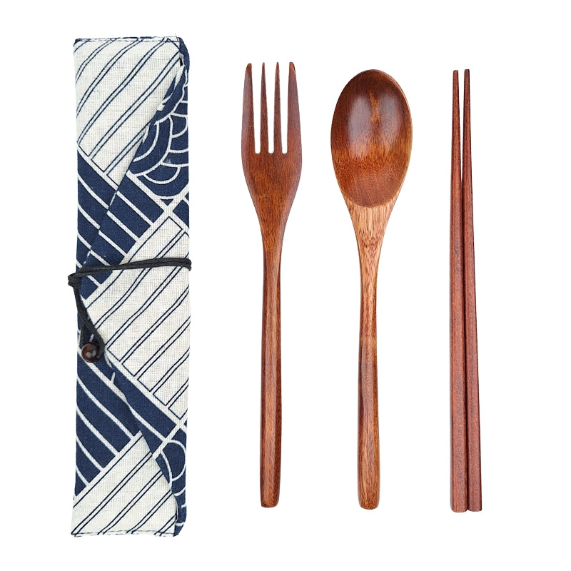 Japanisches Besteckset Patchwork