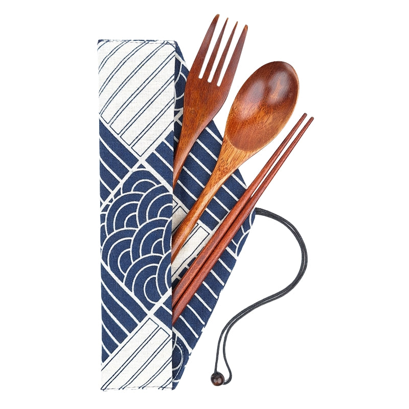 Japanisches Besteckset Patchwork