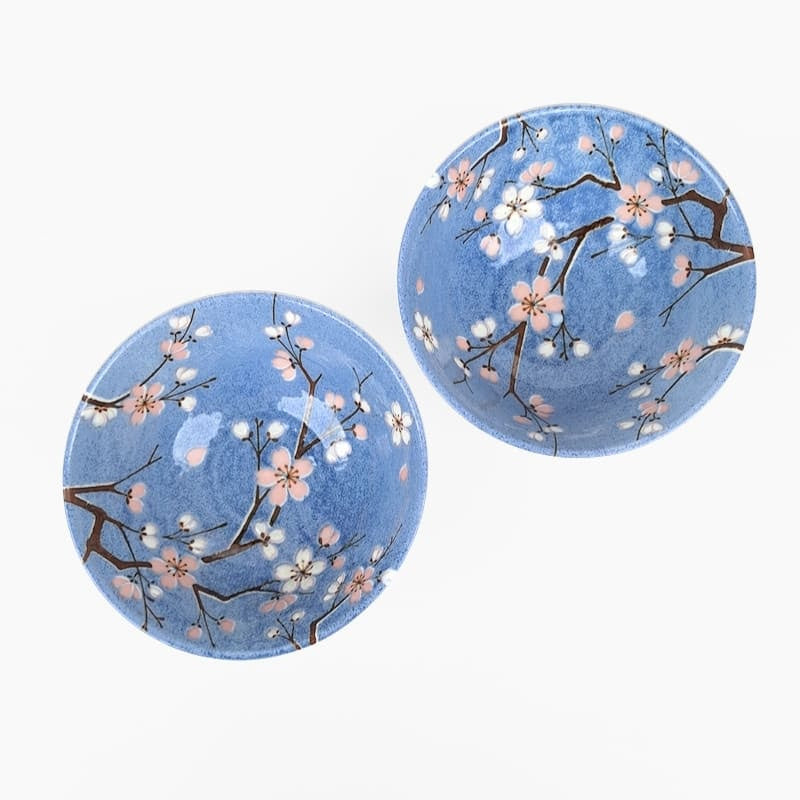 Set Kleine Japanische Schalen - Fuji Sakura