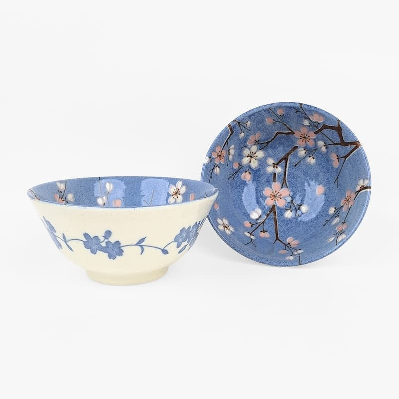 Set Kleine Japanische Schalen - Fuji Sakura