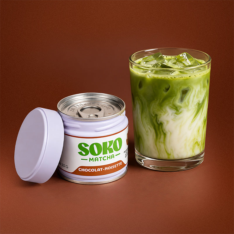 Soko Matcha-Tee - Schokolade-Haselnuss